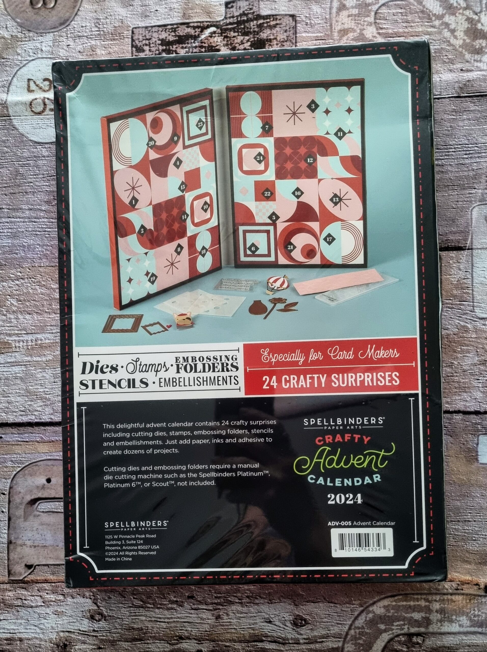 אדוונט קאלנדר 2024-2025 Spellbinders