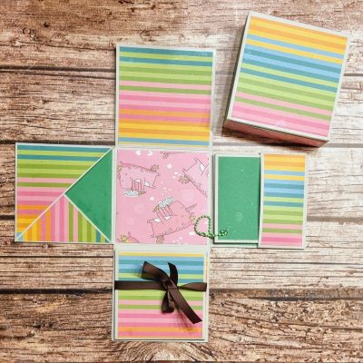 קופסא מתפוצצת שכבה אחת