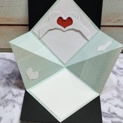 כרטיס פופאפ "צפרדע"